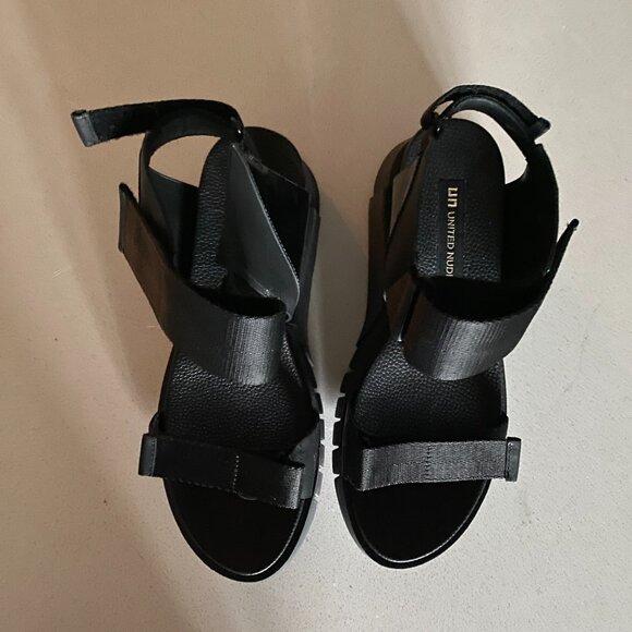 Black United Nude Delta Run Sandal - 41 - Picture 2 of 11